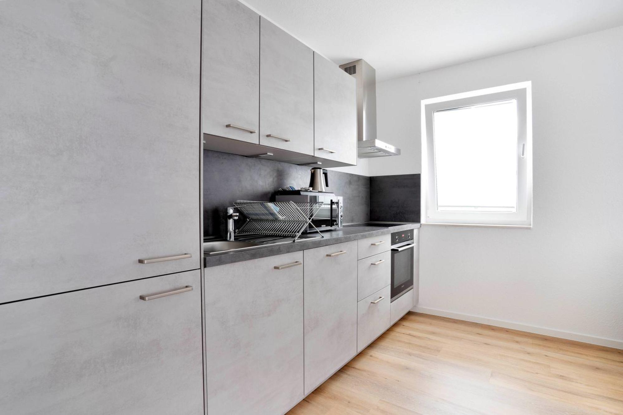Moderne Apartments Im Herzen Von Osnabrueck I Private Tiefgarage I Home2Share Kültér fotó